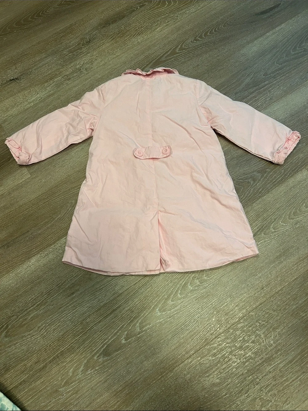 The Children’s Place Pink Ruffle-Trim Kids Jacket